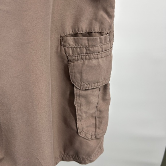 Burnside Cargo Shorts Khaki Size 38 - Picture 5 of 8